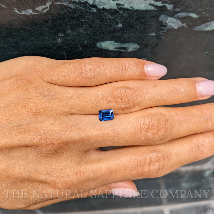 1.30 Ct. Blue Sapphire from Thailand