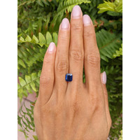 1.97 Ct. Blue Sapphire from Ethiopia Life Style