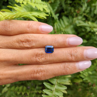 1.97 Ct. Blue Sapphire from Ethiopia Life Style