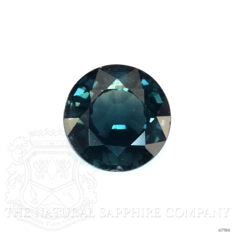 1.01 Ct. Bluish Green Sapphire from Ceylon (Sri Lanka)