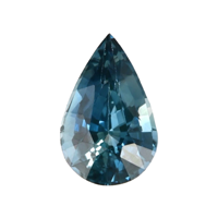 1.35 Ct. Greenish Blue Sapphire from Madagascar Video