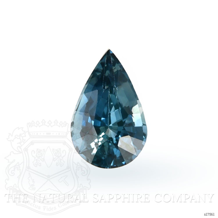 1.35 Ct. Greenish Blue Sapphire from Madagascar