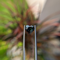 2.07 Ct. Bluish Green Sapphire from Madagascar Life Style