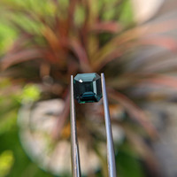 2.17 Ct. Bluish Green Sapphire from Madagascar Life Style