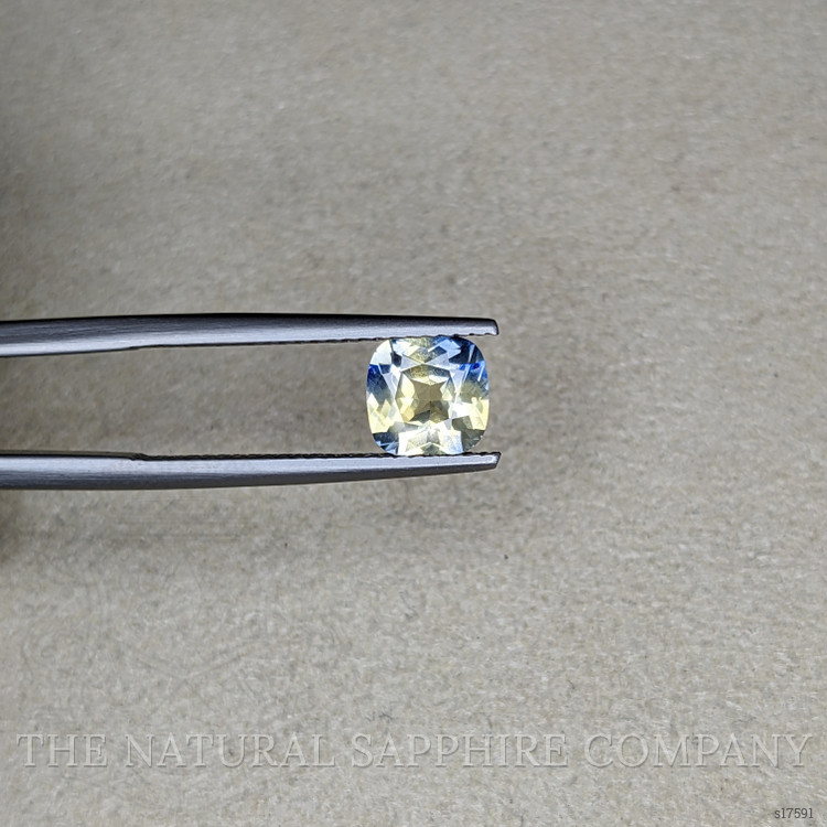 1.29 Ct. Bi Color Sapphire from Ceylon (Sri Lanka)