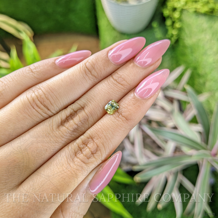 1.05 Ct. Bi Color Sapphire from Ceylon (Sri Lanka)