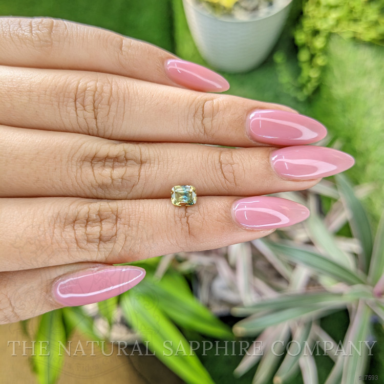 1.05 Ct. Bi Color Sapphire from Ceylon (Sri Lanka)