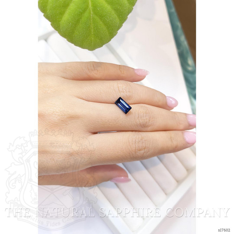 1.83 Ct. Blue Sapphire from Ceylon (Sri Lanka)