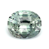 3.14 Ct. Bluish Green Sapphire from Ceylon (Sri Lanka) Video