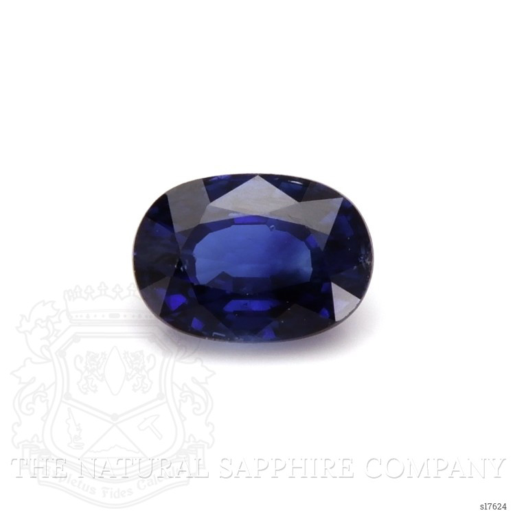 0.77 Ct. Blue Sapphire from Ceylon (Sri Lanka)