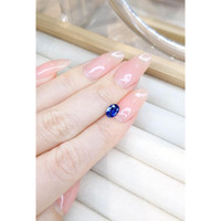0.80 Ct. Blue Sapphire from Ceylon (Sri Lanka) Life Style
