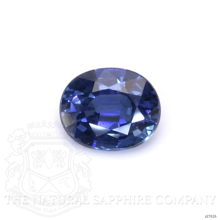 0.82 Ct. Blue Sapphire from Ceylon (Sri Lanka)