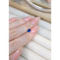 0.82 Ct. Blue Sapphire from Ceylon (Sri Lanka) Life Style