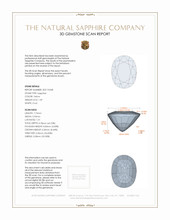 1.49 Ct. Yellow Sapphire from Ceylon (Sri Lanka) 3 D Scan Report