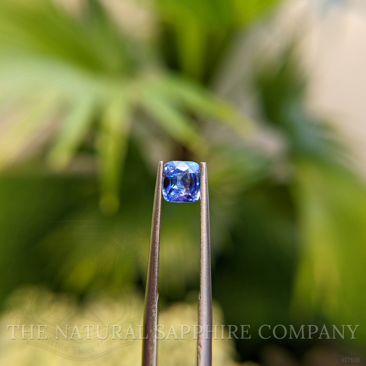 1.11 Ct. Blue Sapphire from Ceylon (Sri Lanka)