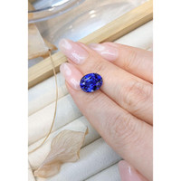 6.03 Ct. Blue Sapphire from Ceylon (Sri Lanka) Life Style