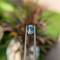 1.08 Ct. Green Sapphire from Madagascar Life Style