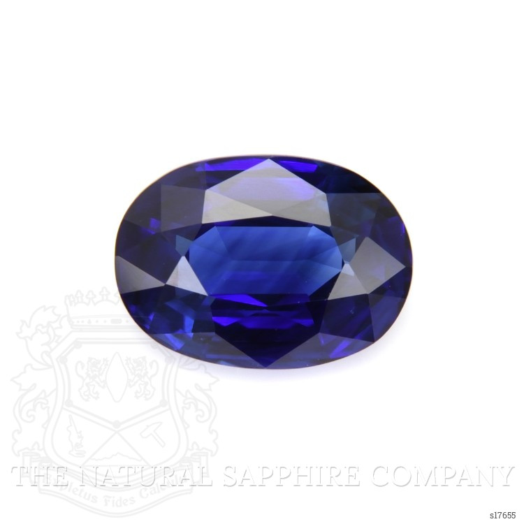 5.08 Ct. Blue Sapphire from Ceylon (Sri Lanka)