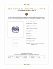 2.32 Ct. Sapphire from Ceylon (Sri Lanka) Scan Report