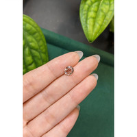1.53 Ct. Pinkish Brown Sapphire from Ceylon (Sri Lanka) Life Style