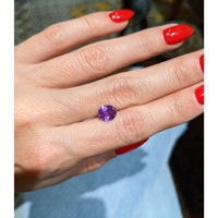 2.05 Ct. Purple Sapphire from Ceylon (Sri Lanka) Life Style