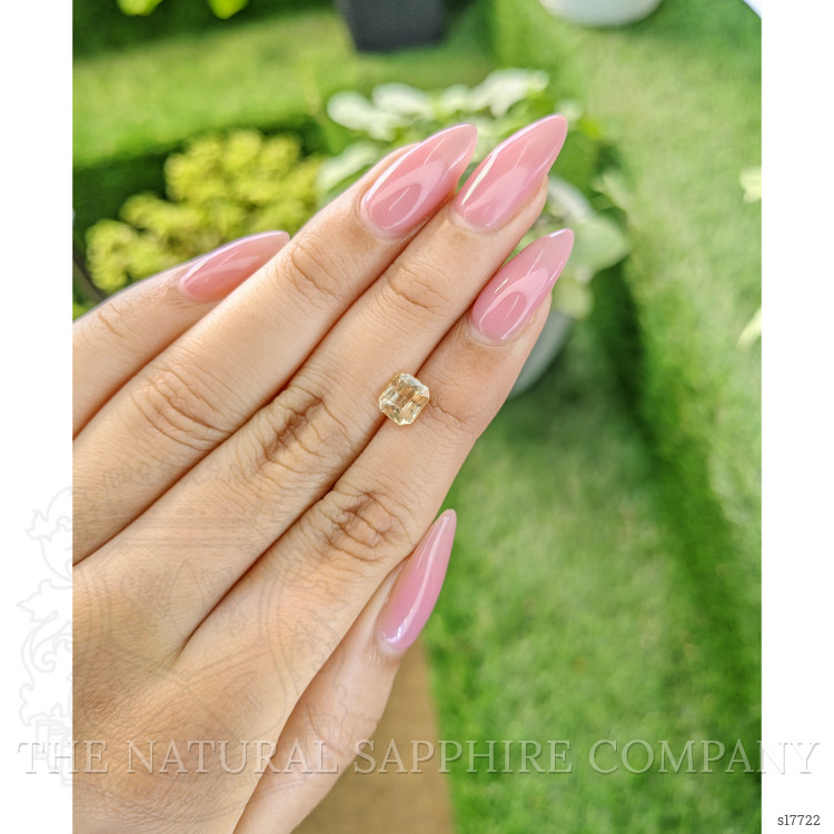 1.21 Ct. Yellow Sapphire from Ceylon (Sri Lanka)