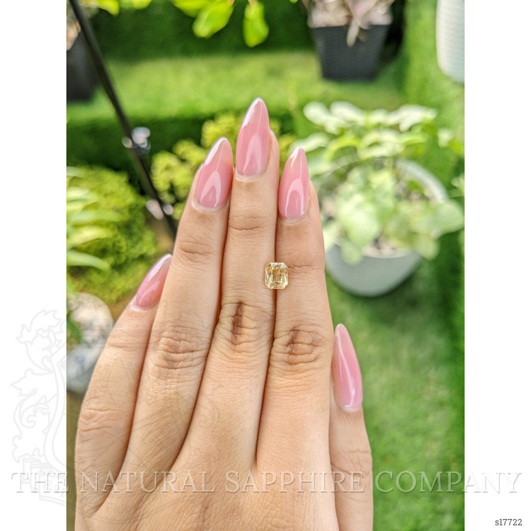 1.21 Ct. Yellow Sapphire from Ceylon (Sri Lanka)