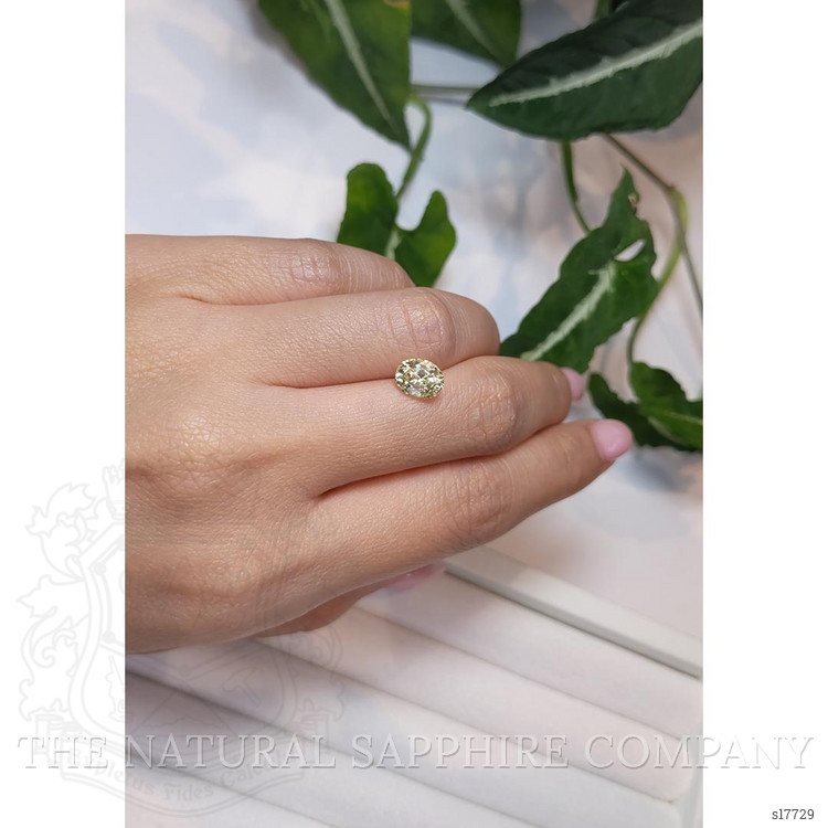 1.76 Ct. Yellow Sapphire from Ceylon (Sri Lanka)