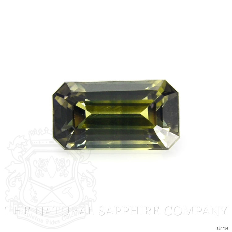 2.01 Ct. Yellowish Green Sapphire from Ceylon (Sri Lanka)