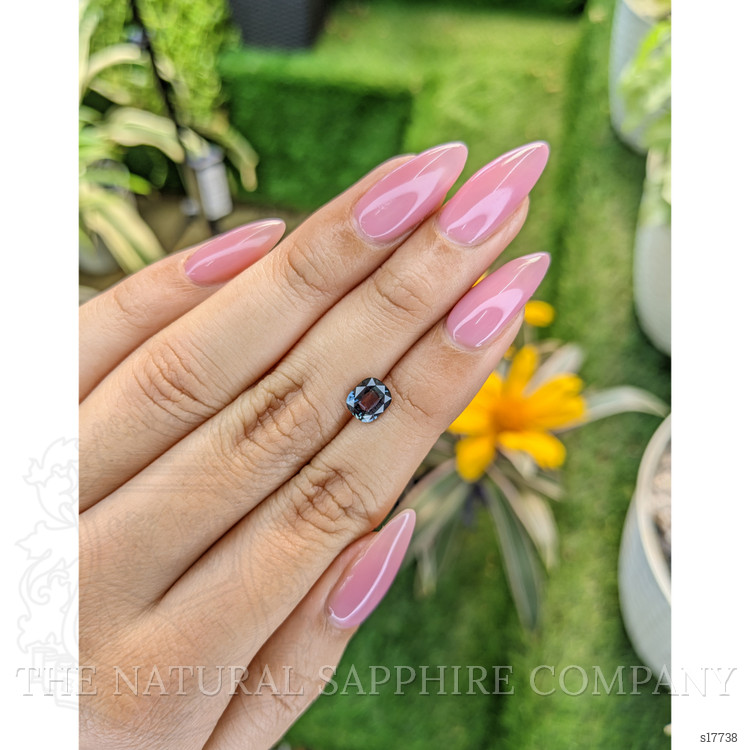 1.26 Ct. Greenish Blue Sapphire from Madagascar