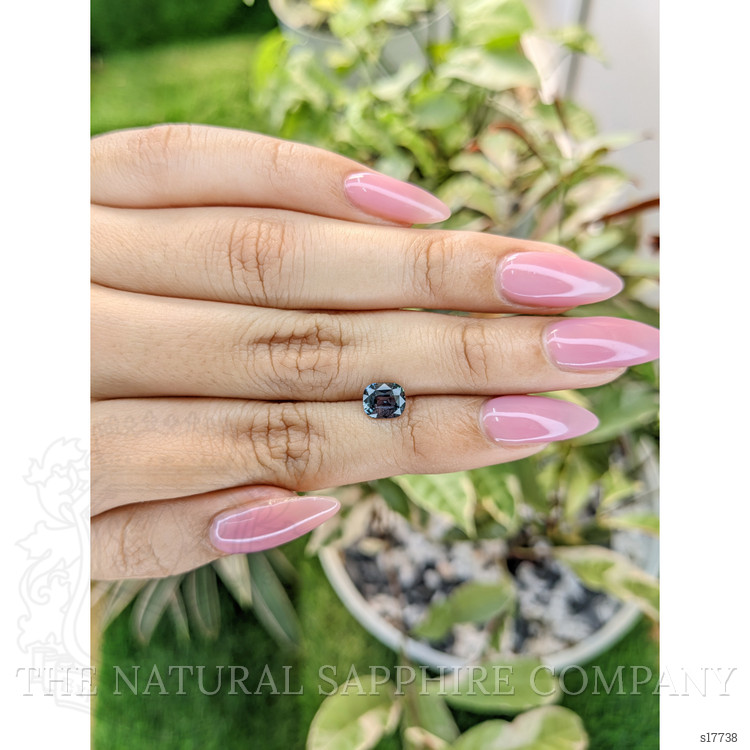 1.26 Ct. Greenish Blue Sapphire from Madagascar