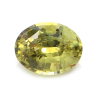 1.07 Ct. Yellowish Green Sapphire from Madagascar Video