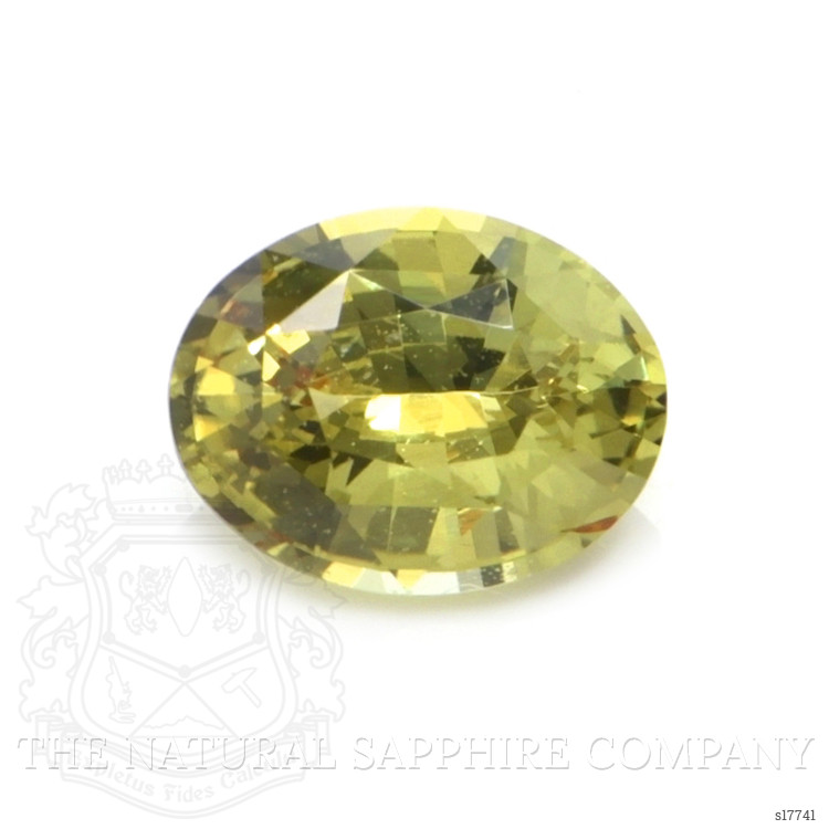 1.07 Ct. Yellowish Green Sapphire from Madagascar