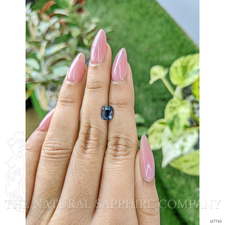 1.82 Ct. Greenish Blue Sapphire from Madagascar