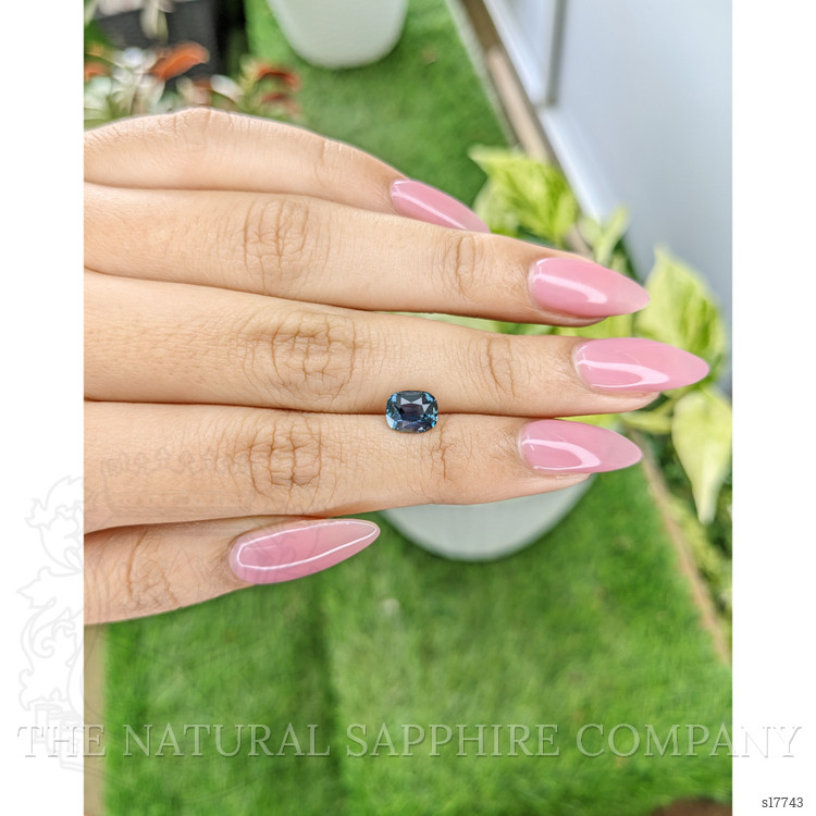 1.82 Ct. Greenish Blue Sapphire from Madagascar