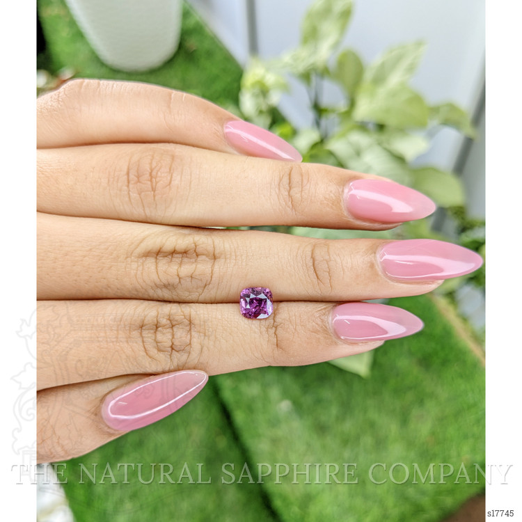 1.66 Ct. Purple Sapphire from Madagascar