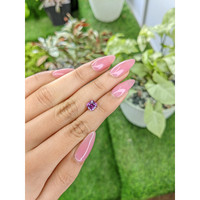 1.66 Ct. Purple Sapphire from Madagascar Life Style