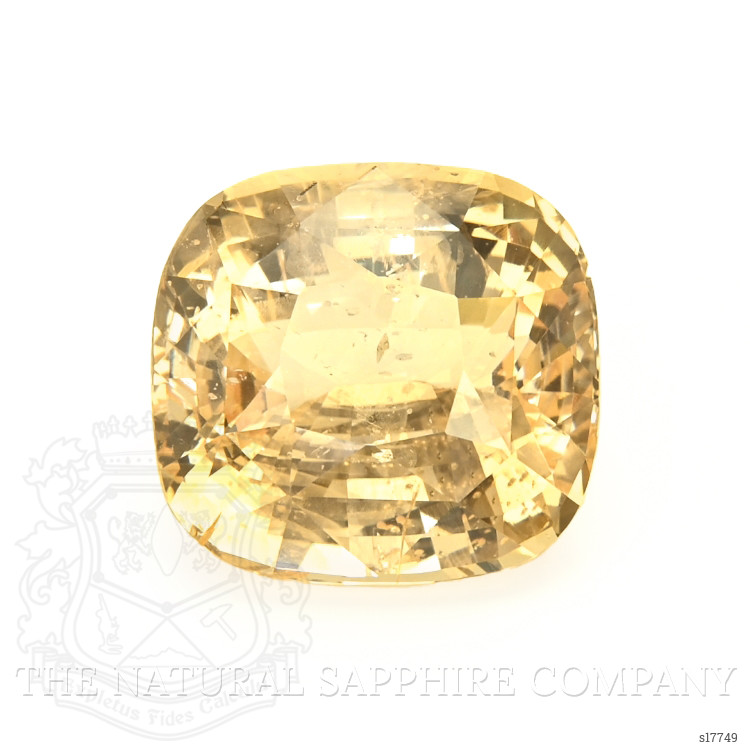 23.94 Ct. Yellowish Orange Sapphire from Ceylon (Sri Lanka)