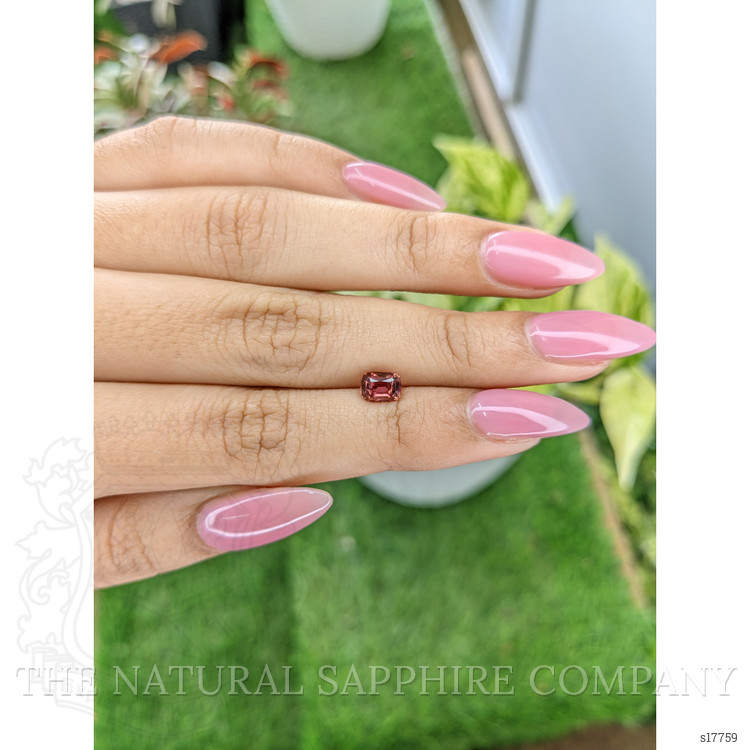 1.05 Ct. Orangish Brown Sapphire from Madagascar