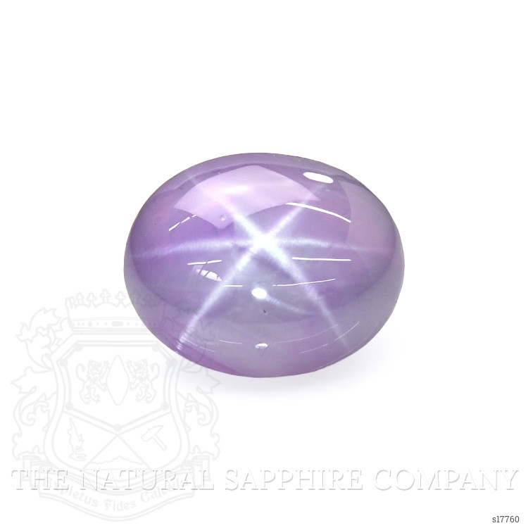 6.01 Ct. Violet Star Sapphire from Ceylon (Sri Lanka)