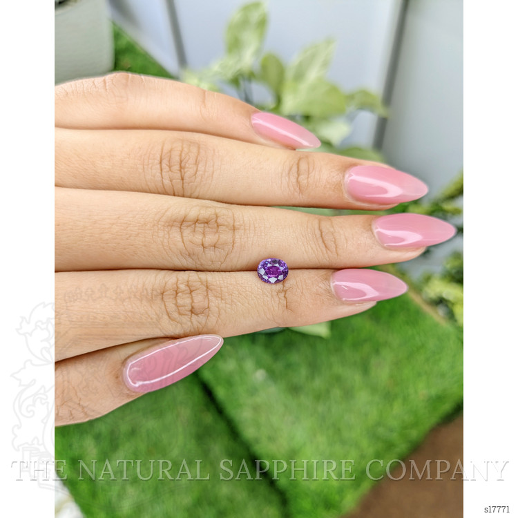 1.55 Ct. Purple Sapphire from Madagascar