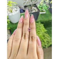 1.04 Ct. Pink Sapphire from Madagascar Life Style