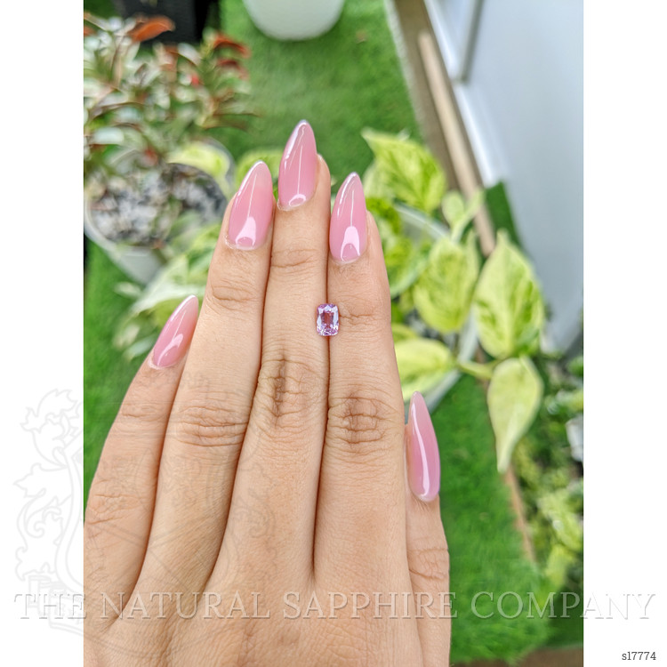 1.03 Ct. Purplish Pink Sapphire from Madagascar