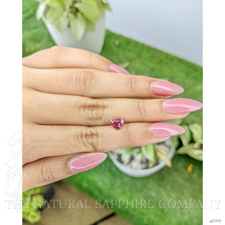 1.25 Ct. Purplish Pink Sapphire from Madagascar