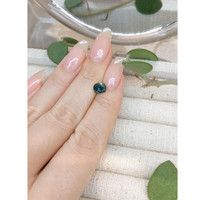 1.15 Ct. Bluish Green Sapphire from Montana Life Style