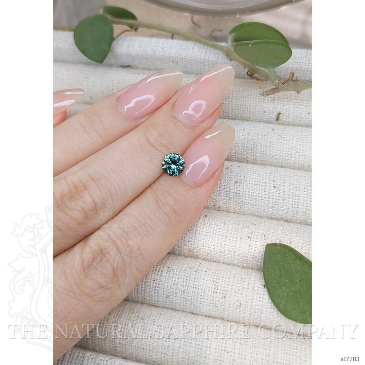 0.84 Ct. Bluish Green Sapphire from Montana