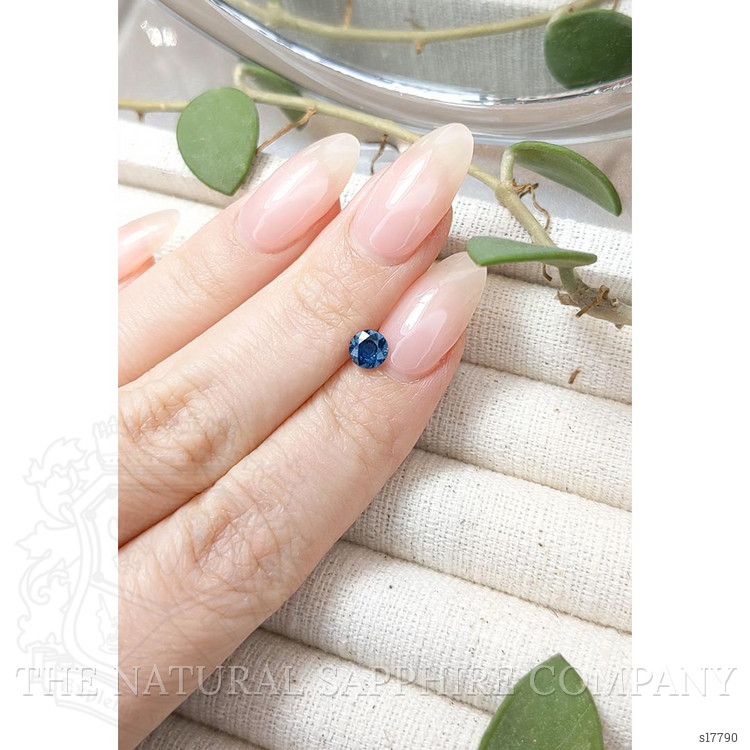0.55 Ct. Blue Sapphire from Montana