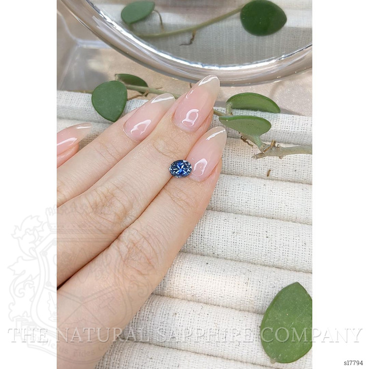 1.17 Ct. Blue Sapphire from Montana