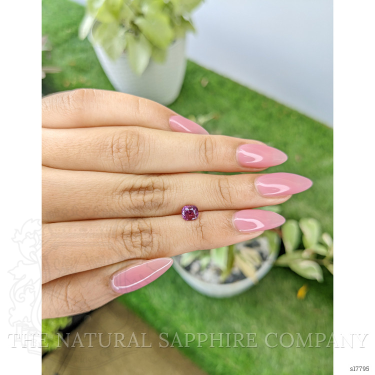 1.04 Ct. Purplish Pink Sapphire from Madagascar