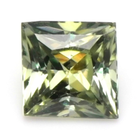 0.39 Ct. Yellowish Green Sapphire from Montana Video